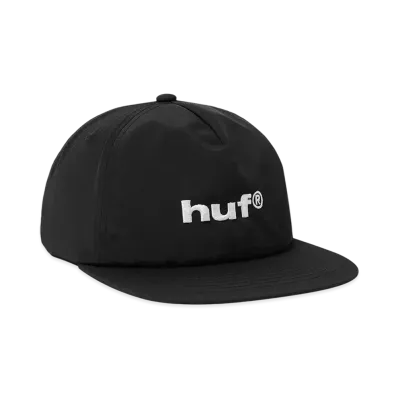 HUF WINTER 25 Eightynine Nylon Snapback "Black"