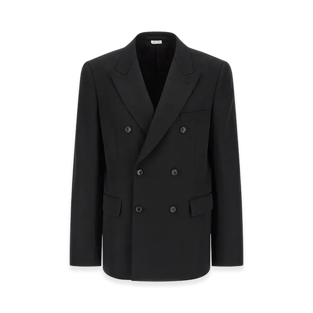 COMME des GARCONS HOMME Double-Breasted Blazer "Black"