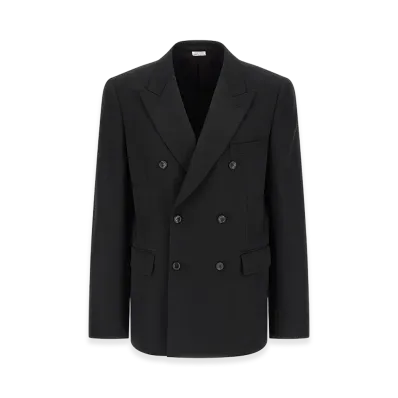 COMME des GARCONS HOMME Double-Breasted Blazer "Black"
