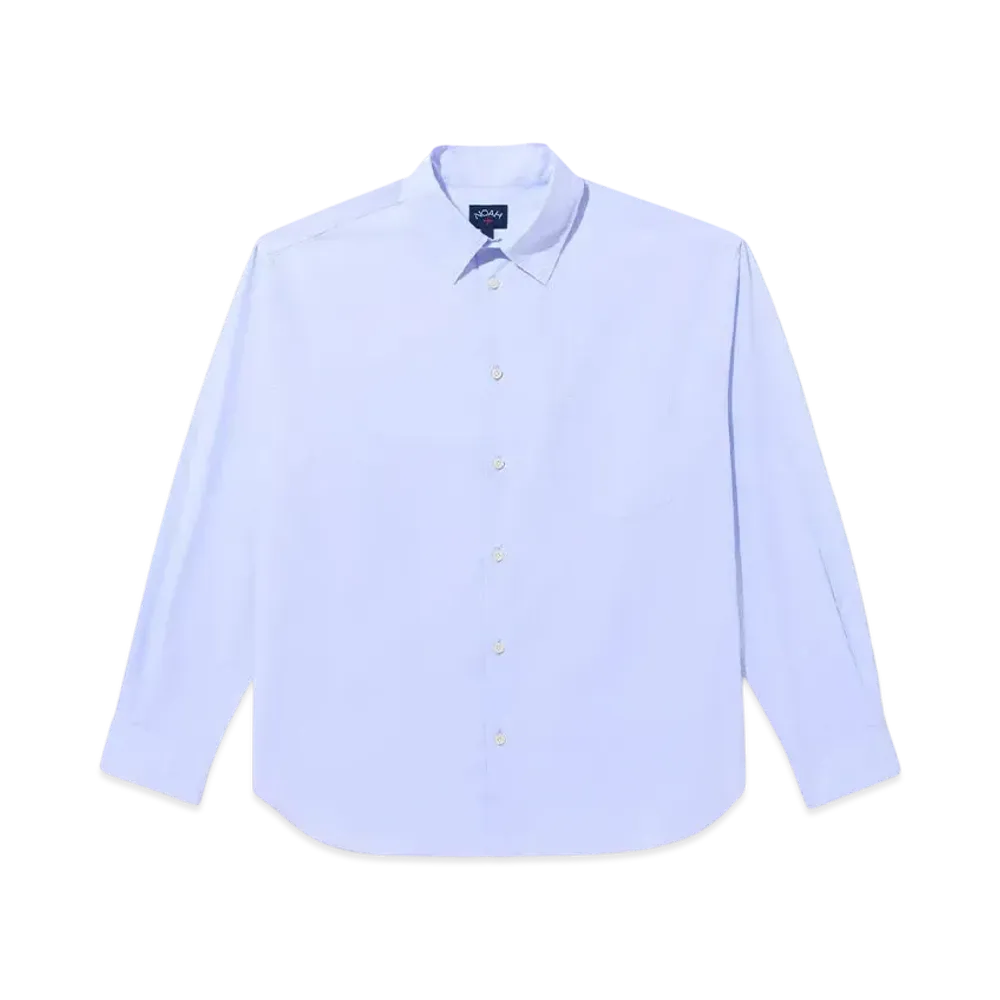 Noah Oversized Poplin Shirt "Light Blue"