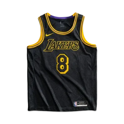 Nike Kids Los Angeles Lakers Kobe Bryant Black Mamba City Jersey "Black"