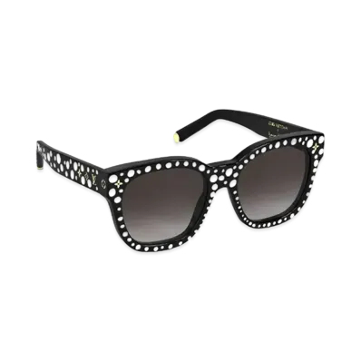 Louis Vuitton x Yayoi Kusama My Monogram Square Infinity Dots Sunglasses "Noir"