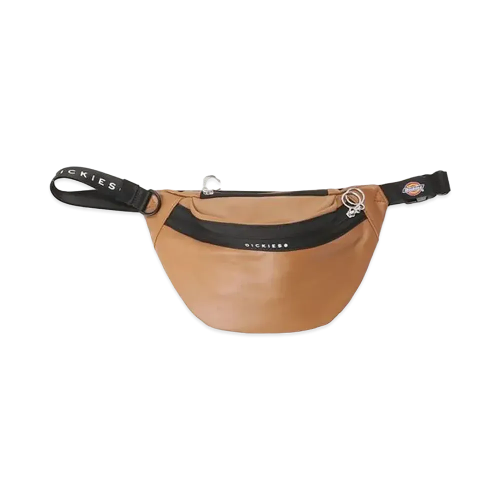 Dickies Synthetic Lether Waist Bag "Brown"