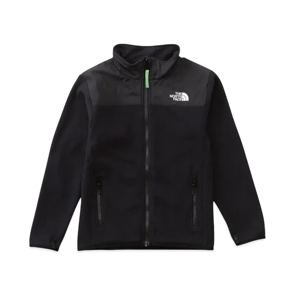 The North Face Kids Green Baton Zip In Mountain Versa Micro Jacket "Basic"