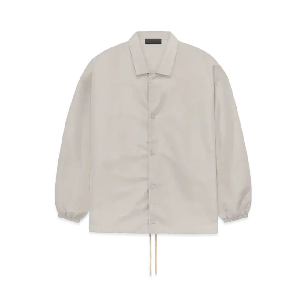 FEAR OF GOD ESSENTIALS Coaches Jacket "Silver Cloud"