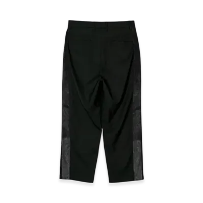 BUENA VISTA SIDE LINE TUCK SLACKS "Black"