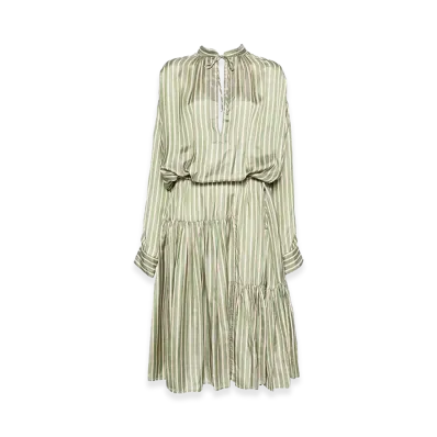 DRIES VAN NOTEN Women's Long Dress "Gray"