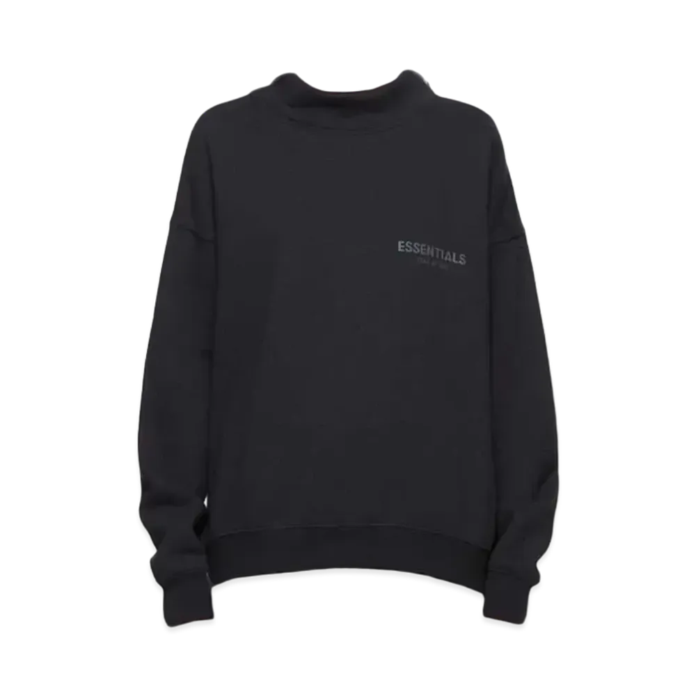FEAR OF GOD ESSENTIALS / SSENSE Mockneck Sweatshirt "Black"