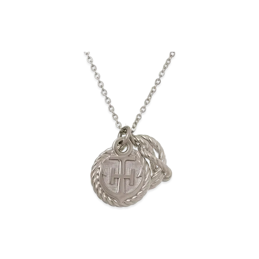 Hermes Cordage Rope Neckless "Silver"