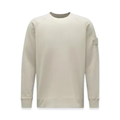 Stone Island 654F3 Ghost Piece Crewneck Sweatshirt - 24SS "Beige"