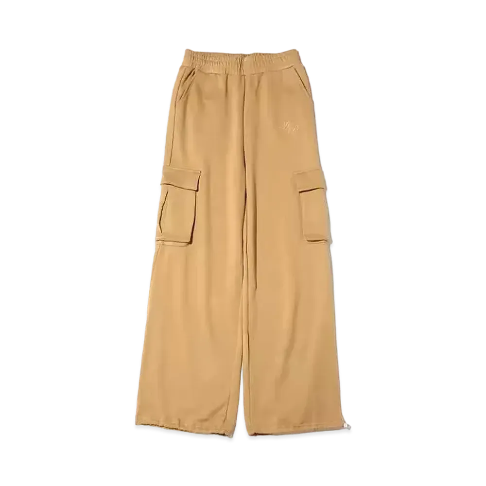 atmos pink Logo-Print Cargo Sweatpants "Beige"