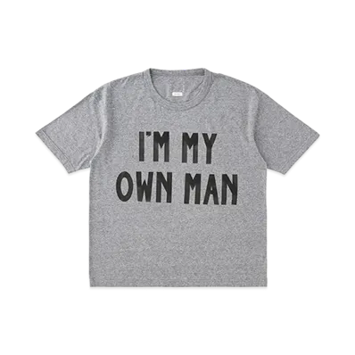 visvim JUMBO TEE S/S OWN MAN "Grey"