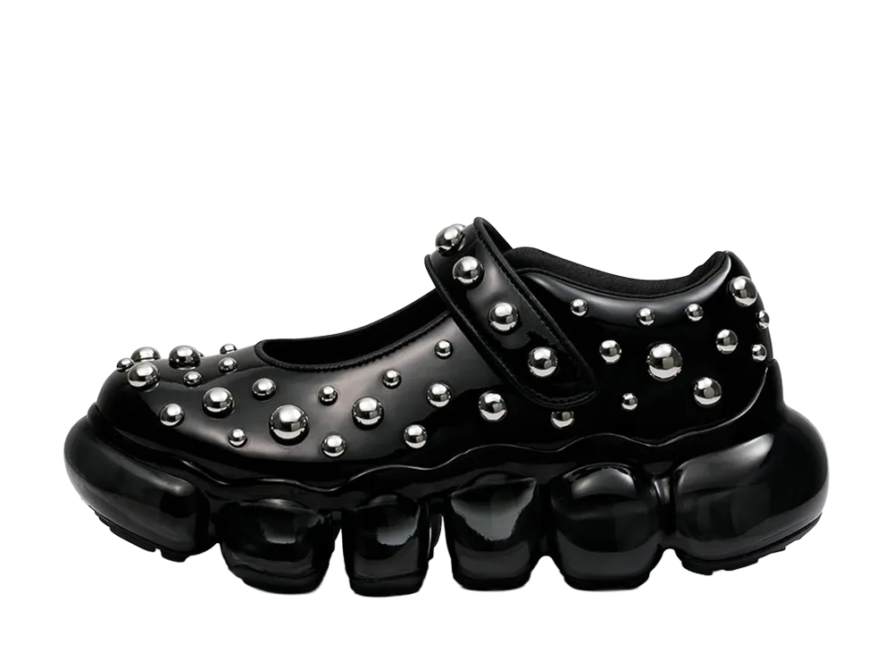 grounds JEWELRY COCOON STUDS "Black/Black"