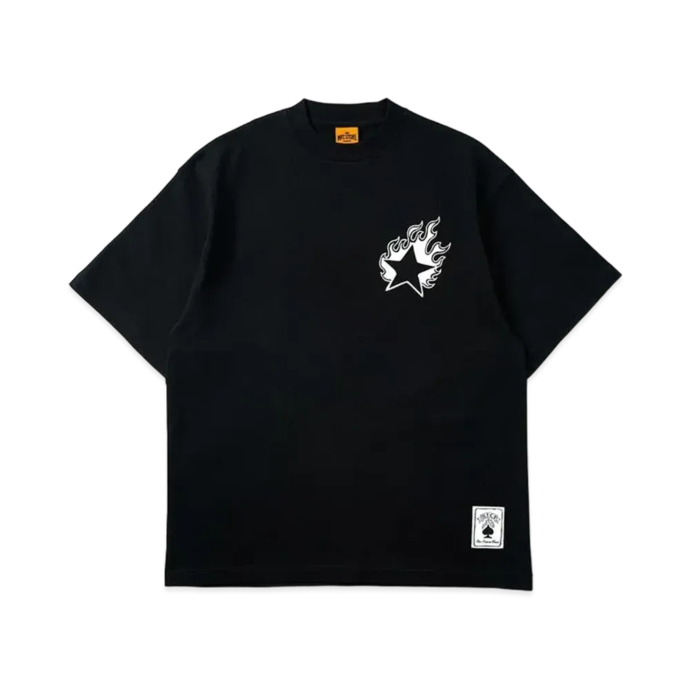 MFC STORE x CONVERSE TOKYO Original Star Flame S/S Tee "Black"