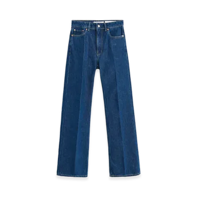 OUR LEGACY Women's Boot Cut "Blue Press Crease"