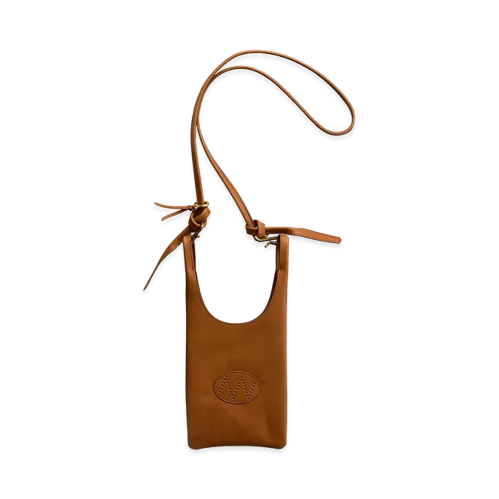 NICENESS N.Lowe Petit Steerhide Shoulder Bag Small "Black"
