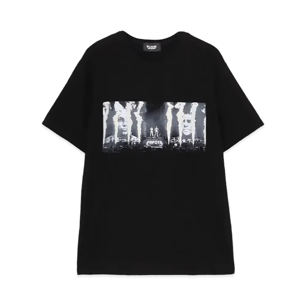 WILDSIDE YOHJI YAMAMOTO x CA7RIEL & Paco Amoroso Special T-Shirt "Black"