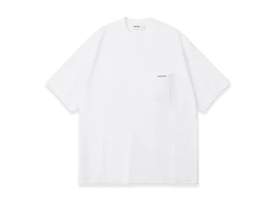 everyone Pocket Tee Shirt "White"