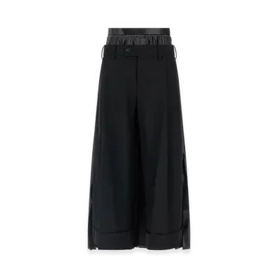 JUNYA WATANABE Women's Double Layer Trousers "Black"
