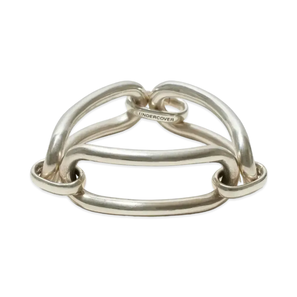 UNDERCOVER Silver Oval Bracelet "Silver"