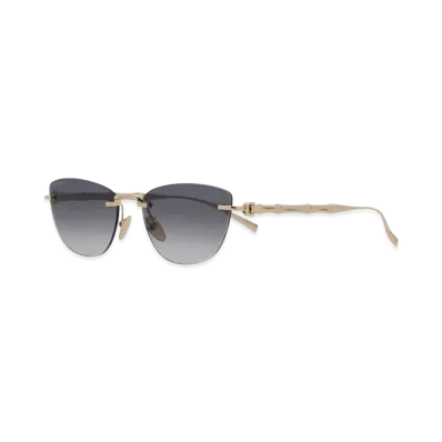 GUCCI Women's Metal Sunglasses "Gold"