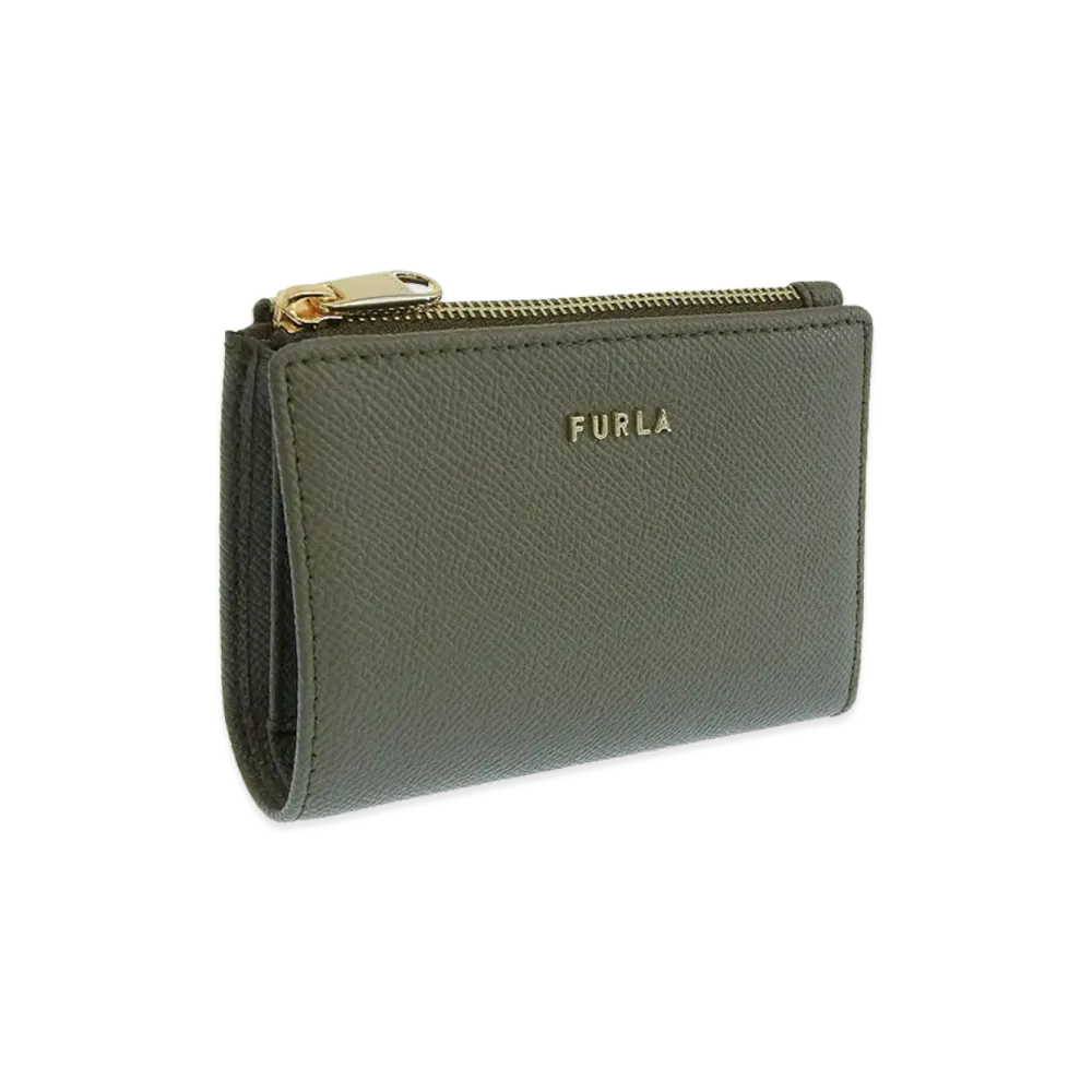 FURLA Classic S Bi-Fold W Zip Vitello Andromeda "Gray"