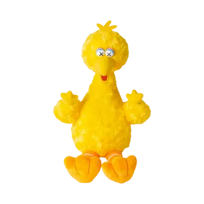 KAWS Sesame Street Uniqlo Big Bird Plush Toy "Yellow"
