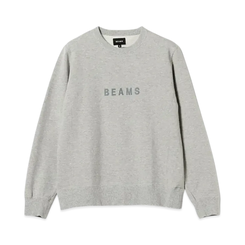 BEAMS Crew Neck Sweatshirt "TopGray"
