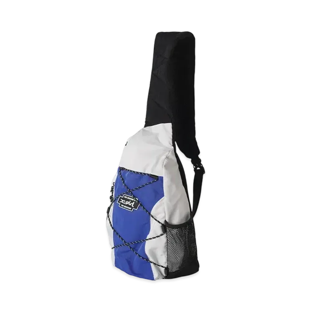 X-Girl Bungee Cord Mini Bag "Blue"