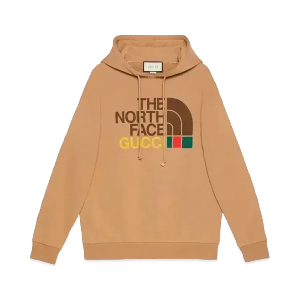 GUCCI x The North Face Cotton Hoodie "Brown"