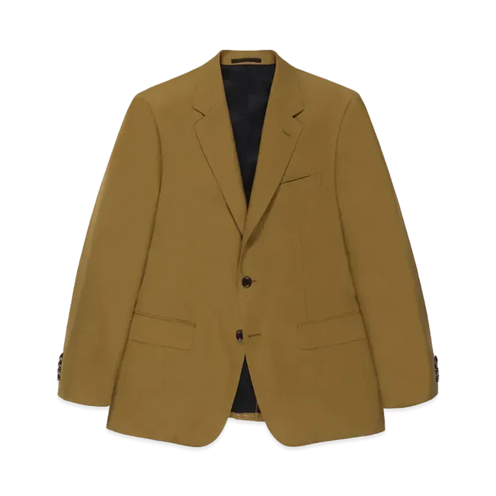 WACKO MARIA Dormeuil / Single Breasted Jacket "Gold"
