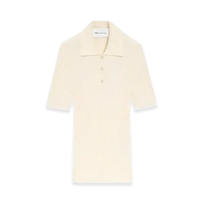 AMI PARIS Women's Ami Polos "Beige"