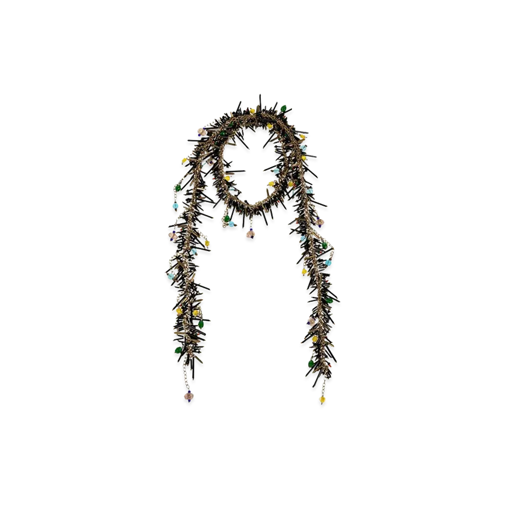 DRIES VAN NOTEN Women's Scarf Necklace "Multicolor"