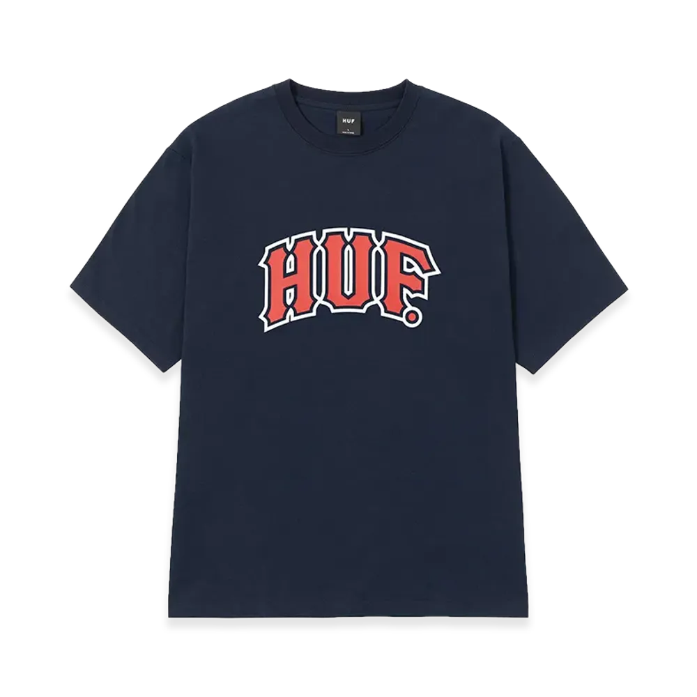 HUF Classic Arch Tee "Navy"