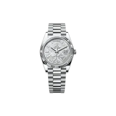 ROLEX Day-Date 40mm Platinum 228236 "Meteorite"