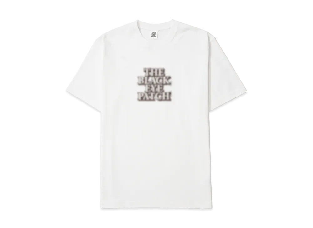 BlackEyePatch Blurred OG Label Tee "White"