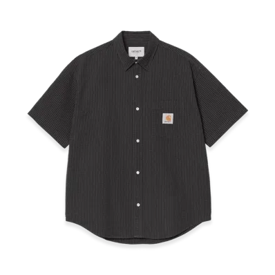 Carhartt WIP S/S Toland Shirt "Toland Stripe Black"