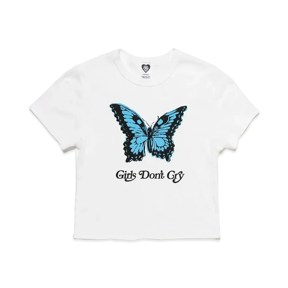 Girls Don't Cry OTSUMO PLAZA Exclusive Item GDC Butterfly Girls Tee "White" / VERDY