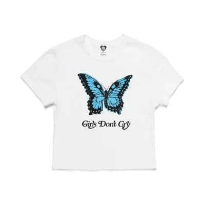 Girls Don't Cry OTSUMO PLAZA Exclusive Item GDC Butterfly Girls Tee "White" / VERDY