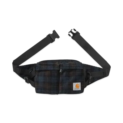 Carhartt WIP Flint Hip Bag Breck Check Print "Tobacco"
