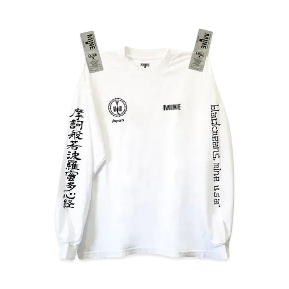 BLACKMEAN x MINE USA S #01 L/S "White"