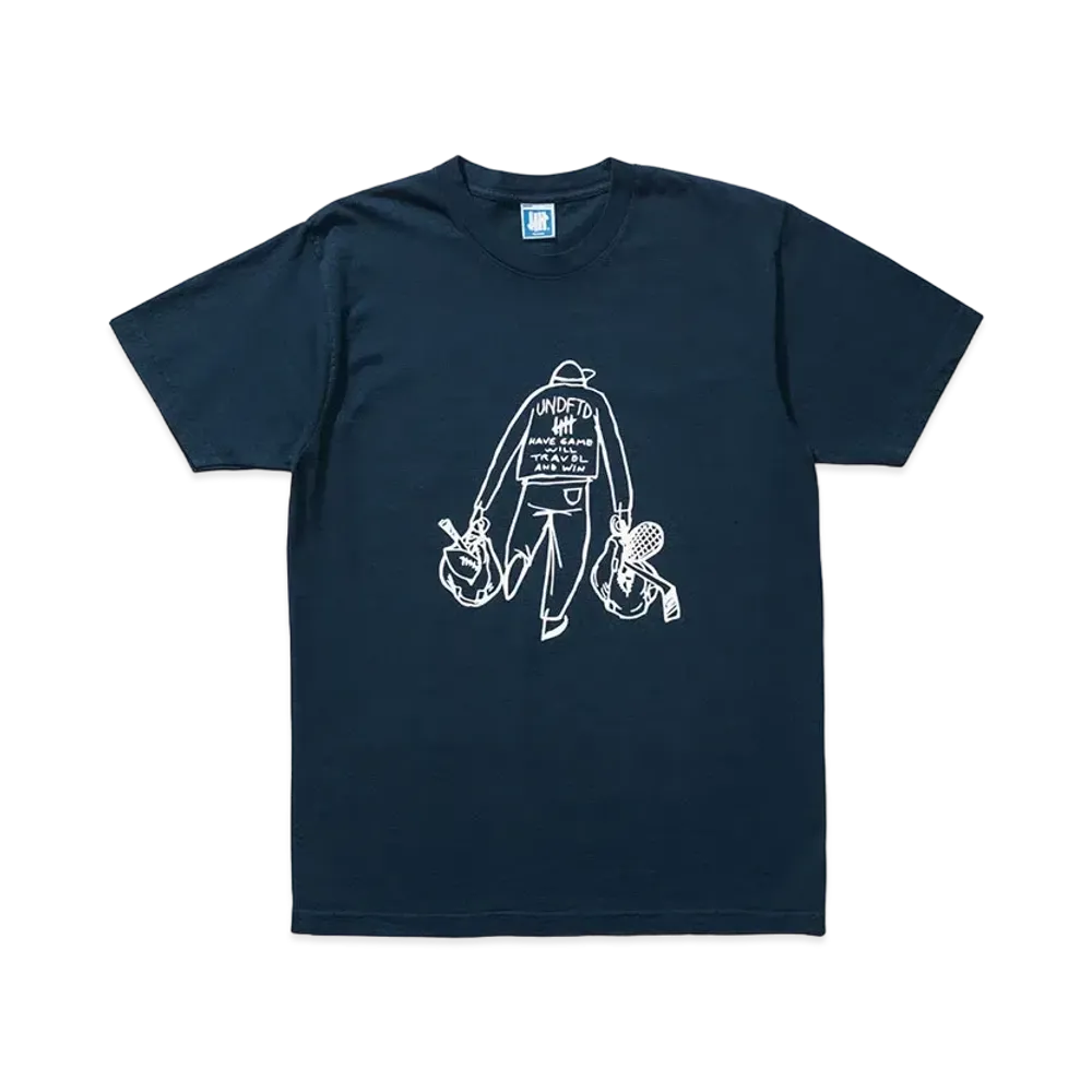 UNDEFEATED Running Man S/S Tee "Blue"