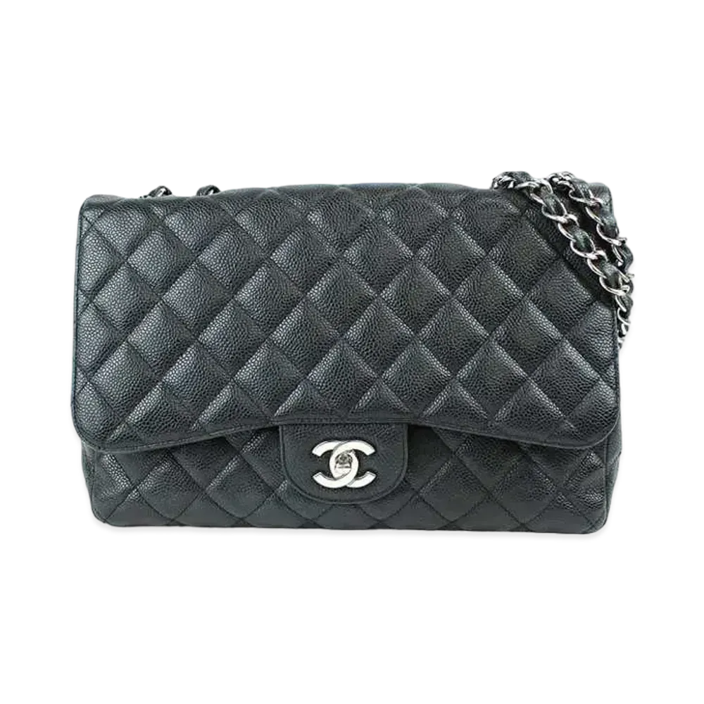 CHANEL Caviar Skin Matelasse 30 "Black"