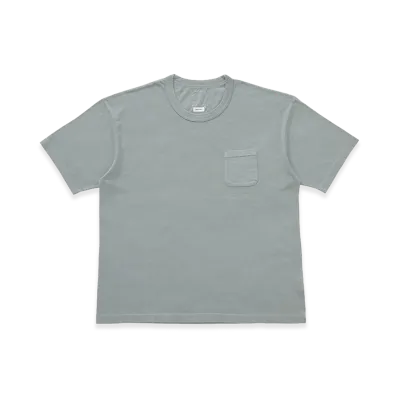 visvim Jumbo Tee S/S DMGD "LT.Green"