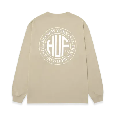 HUF Regional LS Tee "Clay"