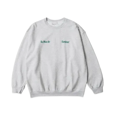 Setinn x En Plein Air Crew Neck "Ash"