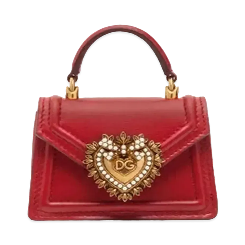 Dolce&Gabbana Devotion Microbucks Smooth Card Skin "Red"