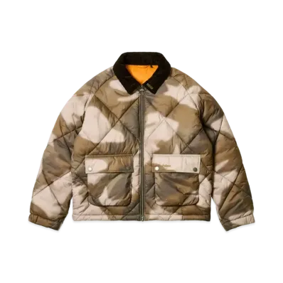 PALACE x BARBOUR Puffer "Camo"