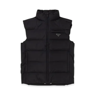 PRADA Re-Nylon Down Vest "Black"