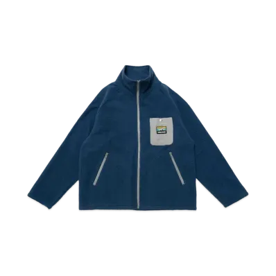 HUMAN MADE OUTDOOR FLEECE JACKET "Navy"